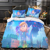 Laden Sie das Bild in den Galerie-Viewer, The Legend of Zelda Echoes of Wisdom Duvet Cover Bedding Set Without Filler