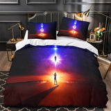 Laden Sie das Bild in den Galerie-Viewer, The Marvels Bedding Set Quilt Duvet Cover Without Filler