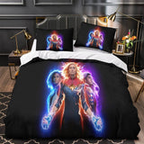 Laden Sie das Bild in den Galerie-Viewer, The Marvels Bedding Set Quilt Duvet Cover Without Filler