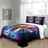 Laden Sie das Bild in den Galerie-Viewer, The Marvels Bedding Set Quilt Duvet Cover Without Filler