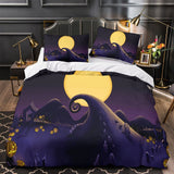 Laden Sie das Bild in den Galerie-Viewer, The Nightmare Before Christmas Bedding Set Pattern Quilt Cover Without Filler