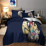 Laden Sie das Bild in den Galerie-Viewer, The Nightmare Before Christmas Bedding Set Pattern Quilt Cover Without Filler