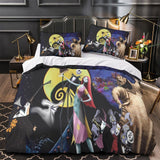 Laden Sie das Bild in den Galerie-Viewer, The Nightmare Before Christmas Bedding Set Pattern Quilt Cover Without Filler