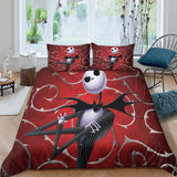 Laden Sie das Bild in den Galerie-Viewer, The Nightmare Before Christmas Bettwäsche-Set, Bettbezug ohne Füllmaterial