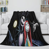 Laden Sie das Bild in den Galerie-Viewer, The Nightmare Before Christmas Blanket Flannel Fleece Pattern Throw