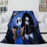 Laden Sie das Bild in den Galerie-Viewer, The Nightmare Before Christmas Blanket Flannel Fleece Pattern Throw