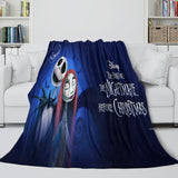 Laden Sie das Bild in den Galerie-Viewer, The Nightmare Before Christmas Blanket Flannel Fleece Pattern Throw