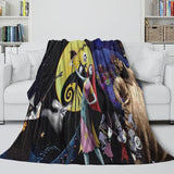 Laden Sie das Bild in den Galerie-Viewer, The Nightmare Before Christmas Blanket Flannel Fleece Pattern Throw