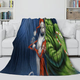 Laden Sie das Bild in den Galerie-Viewer, The Nightmare Before Christmas Blanket Flannel Fleece Throw Room Decoration