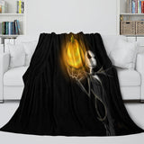 Laden Sie das Bild in den Galerie-Viewer, The Nightmare Before Christmas Blanket Flannel Fleece Throw Room Decoration