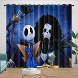 Laden Sie das Bild in den Galerie-Viewer, The Nightmare Before Christmas Curtains Blackout Window Drapes Room Decoration