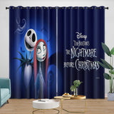 Laden Sie das Bild in den Galerie-Viewer, The Nightmare Before Christmas Curtains Blackout Window Drapes Room Decoration