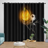 Laden Sie das Bild in den Galerie-Viewer, The Nightmare Before Christmas Curtains Pattern Blackout Window Drapes