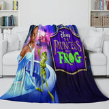 Laden Sie das Bild in den Galerie-Viewer, The Princess and the Frog Blanket Flannel Fleece Throw Room Decoration