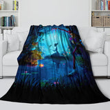 Laden Sie das Bild in den Galerie-Viewer, The Princess and the Frog Blanket Flannel Fleece Throw Room Decoration