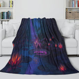 Laden Sie das Bild in den Galerie-Viewer, The Princess and the Frog Blanket Flannel Fleece Throw Room Decoration