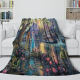 Laden Sie das Bild in den Galerie-Viewer, The Princess and the Frog Blanket Flannel Fleece Throw Room Decoration