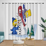 Laden Sie das Bild in den Galerie-Viewer, The Simpsons Curtains Blackout Window Drapes Kids Room Decoration