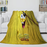 Laden Sie das Bild in den Galerie-Viewer, The SpongeBob Movie Search for SquarePants Blanket Flannel Throw Room Decoration