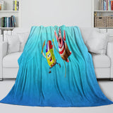 Laden Sie das Bild in den Galerie-Viewer, The SpongeBob Movie Search for SquarePants Blanket Flannel Throw Room Decoration