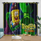 Laden Sie das Bild in den Galerie-Viewer, The SpongeBob Movie Search for SquarePants Curtains Blackout Window Drapes