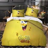 Laden Sie das Bild in den Galerie-Viewer, The SpongeBob Movie Search for SquarePants Duvet Cover Bedding Set Without Filler
