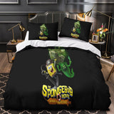 Laden Sie das Bild in den Galerie-Viewer, The SpongeBob Movie Search for SquarePants Duvet Cover Bedding Set Without Filler