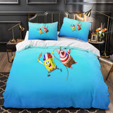 Laden Sie das Bild in den Galerie-Viewer, The SpongeBob Movie Search for SquarePants Duvet Cover Bedding Set Without Filler