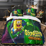 Laden Sie das Bild in den Galerie-Viewer, The SpongeBob Movie Search for SquarePants Duvet Cover Bedding Set Without Filler