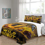 Laden Sie das Bild in den Galerie-Viewer, The Wild Robot Bedding Set Pattern Quilt Cover Without Filler