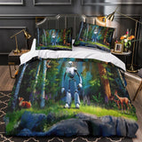 Laden Sie das Bild in den Galerie-Viewer, The Wild Robot Bedding Set Pattern Quilt Cover Without Filler