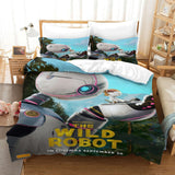 Laden Sie das Bild in den Galerie-Viewer, The Wild Robot Bedding Set Pattern Quilt Cover Without Filler