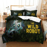 Laden Sie das Bild in den Galerie-Viewer, The Wild Robot Bedding Set Pattern Quilt Cover Without Filler