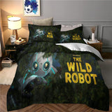 Laden Sie das Bild in den Galerie-Viewer, The Wild Robot Bedding Set Pattern Quilt Cover Without Filler