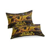 Laden Sie das Bild in den Galerie-Viewer, The Wild Robot Bedding Set Pattern Quilt Cover Without Filler