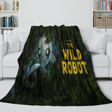 Laden Sie das Bild in den Galerie-Viewer, The Wild Robot Blanket Flannel Fleece Throw Room Decoration