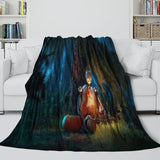 Laden Sie das Bild in den Galerie-Viewer, The Wild Robot Blanket Flannel Fleece Throw Room Decoration