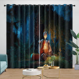 Laden Sie das Bild in den Galerie-Viewer, The Wild Robot Curtains Blackout Window Drapes Room Decoration