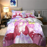 Laden Sie das Bild in den Galerie-Viewer, The World God Only Knows Bedding Set Pattern Quilt Cover Without Filler