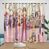 Laden Sie das Bild in den Galerie-Viewer, The World God Only Knows Curtains Blackout Window Drapes Room Decoration