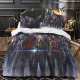 Laden Sie das Bild in den Galerie-Viewer, Thunderbolts Bedding Set Quilt Duvet Cover Without Filler