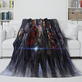 Laden Sie das Bild in den Galerie-Viewer, Thunderbolts Pattern Blanket Flannel Throw Room Decoration