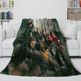 Laden Sie das Bild in den Galerie-Viewer, Thunderbolts Pattern Blanket Flannel Throw Room Decoration