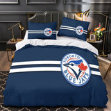 Laden Sie das Bild in den Galerie-Viewer, Toronto Blue Jays Bedding Set Quilt Cover Without Filler