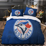 Laden Sie das Bild in den Galerie-Viewer, Toronto Blue Jays Bedding Set Quilt Cover Without Filler
