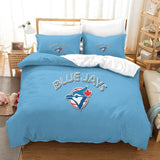 Laden Sie das Bild in den Galerie-Viewer, Toronto Blue Jays Bedding Set Quilt Cover Without Filler