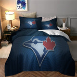 Laden Sie das Bild in den Galerie-Viewer, Toronto Blue Jays Bedding Set Quilt Cover Without Filler