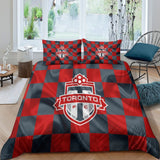 Laden Sie das Bild in den Galerie-Viewer, Toronto FC Bedding Set Duvet Cover Without Filler