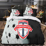 Laden Sie das Bild in den Galerie-Viewer, Toronto FC Bedding Set Duvet Cover Without Filler