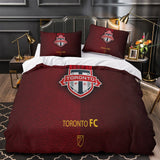 Laden Sie das Bild in den Galerie-Viewer, Toronto FC Bedding Set Duvet Cover Without Filler